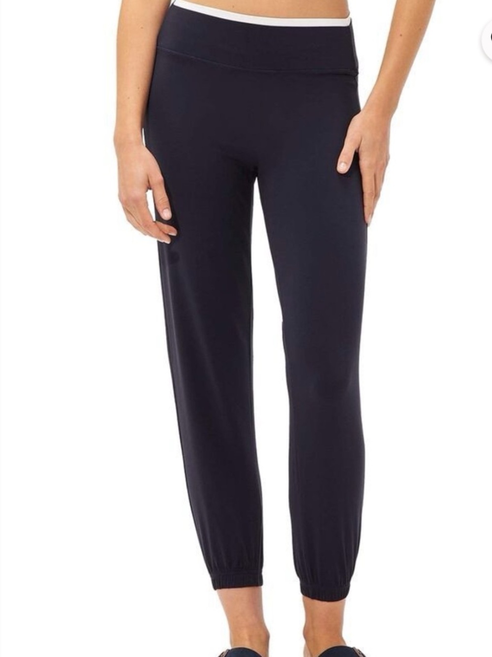 Splits59 Lucie Low Rise Airweight Jogger Womens Size Small Indigo Off White